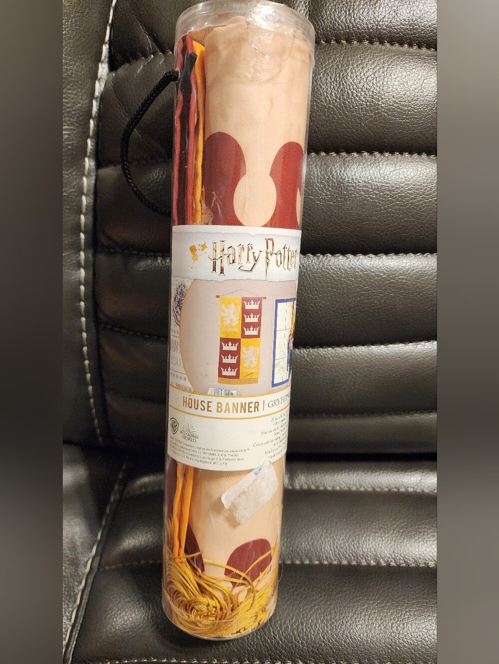 Warner Bros. Gryffindor House Banner - Red and Gold